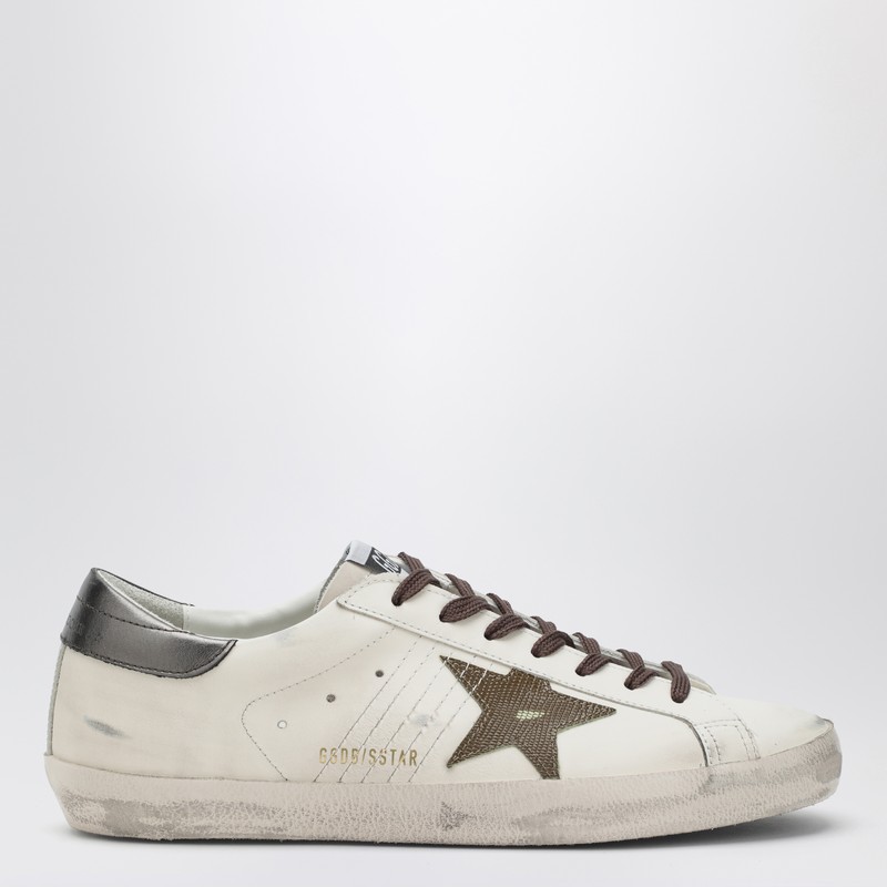 Sneaker Super Star /green/anthracite - Golden Goose - Modalova