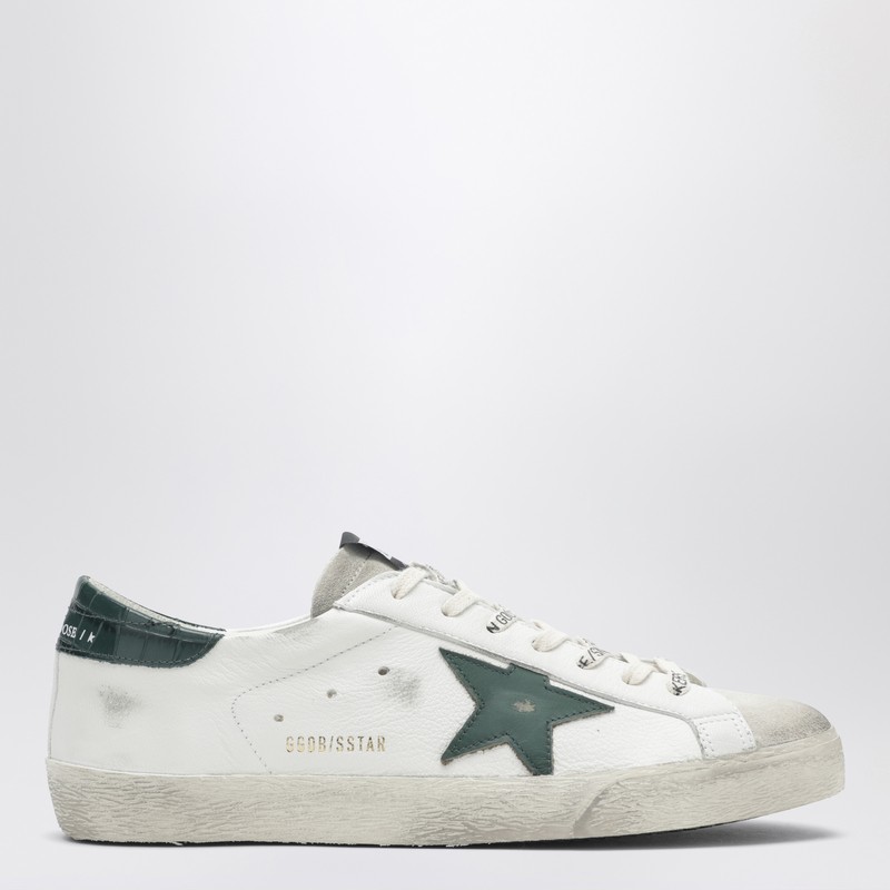 Super-Star sneakers in white/green