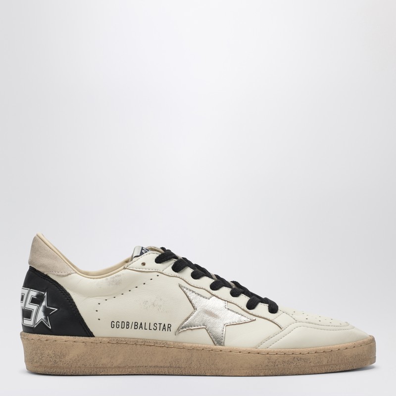 Ball Star sneaker ivory/platinum/black