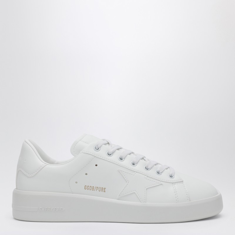 Purestar bio-based sneaker with white star and heel tab