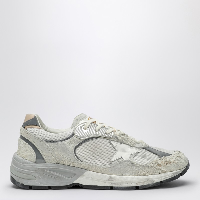 Dad-Star distressed white/grey sneakers