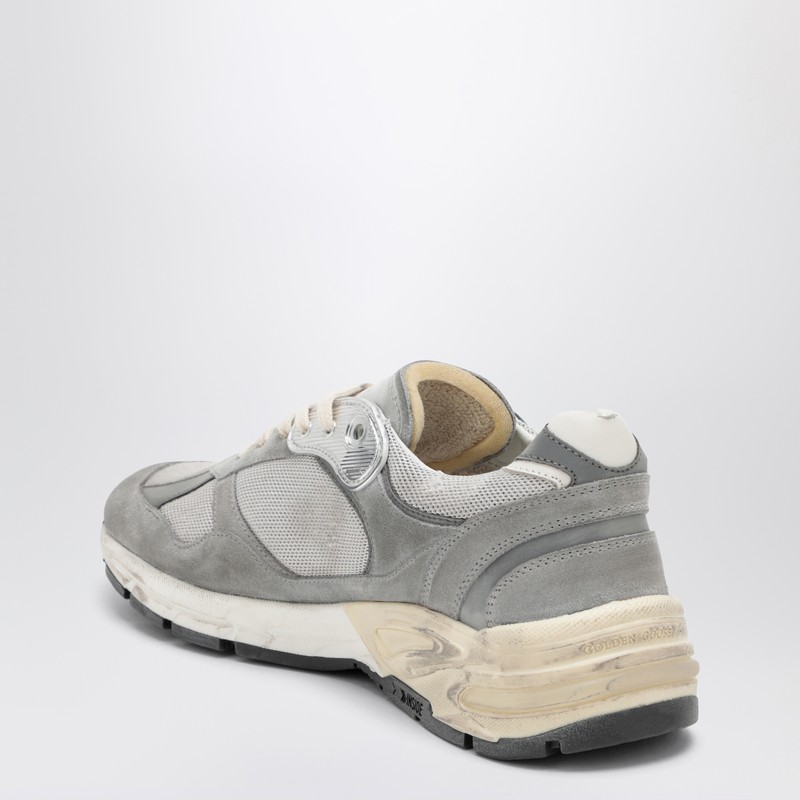 Golden Goose Grey/silver Dad-star Trainer In Grey