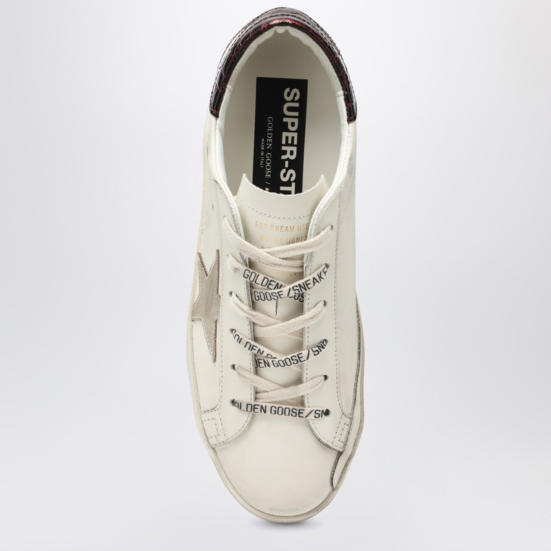 Golden Goose 20mm Super-star Leather Sneakers In Multi