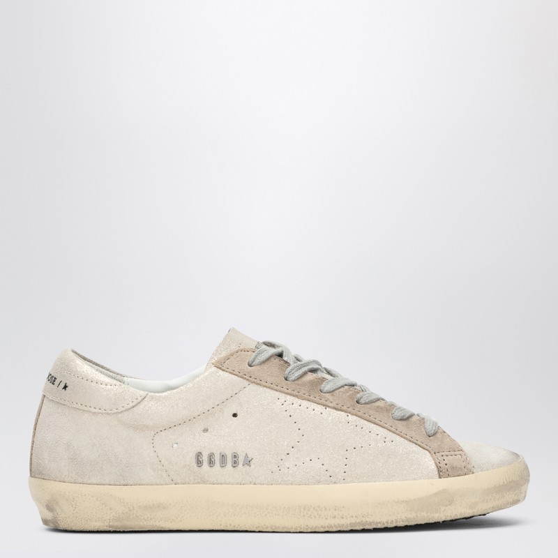 Golden Goose Sneaker Super Star Platinum/beige In Sand