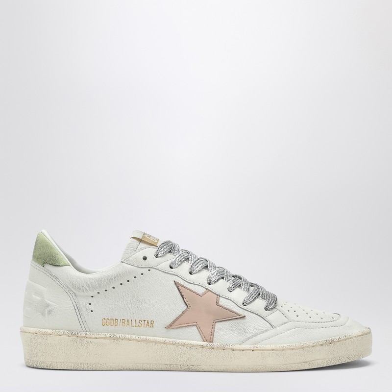 Sneakers Ball Star white/pink/green