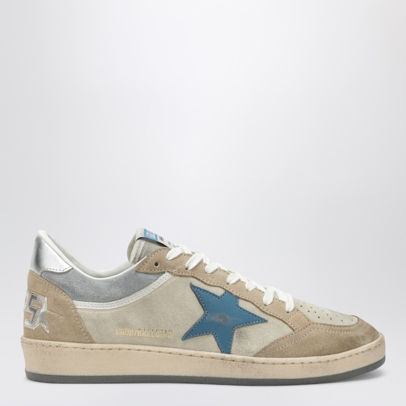 Ball Star beige/grey/silver sneakers
