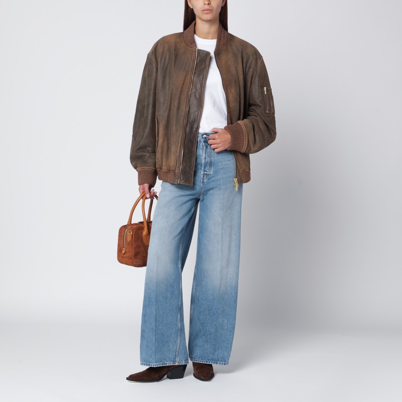 Golden Goose Star White Cotton Crew-neck T-shirt In White