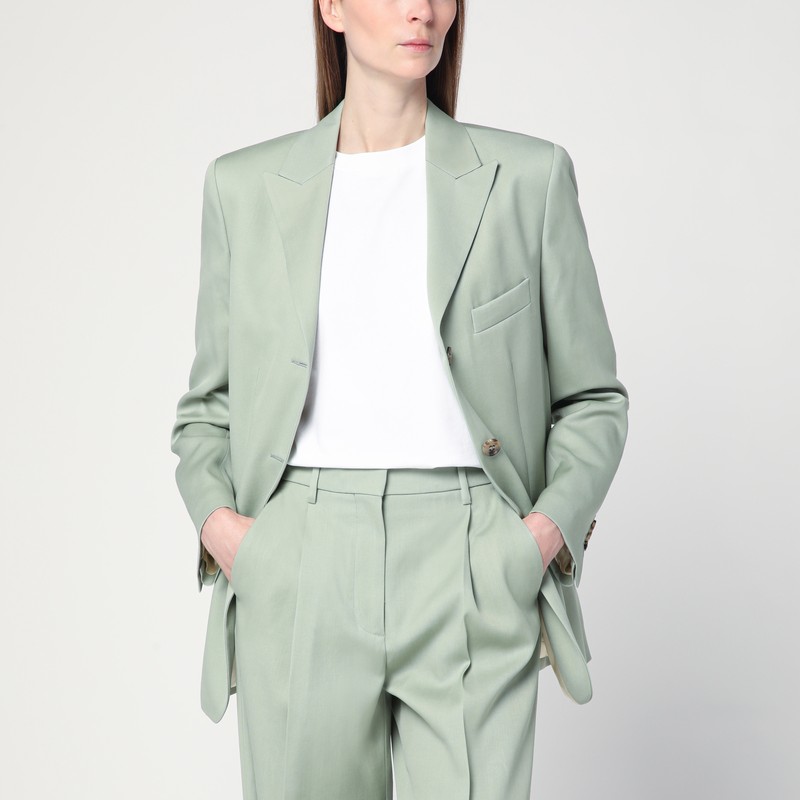 Light single-breasted jacket in wool - Golden Goose - Modalova