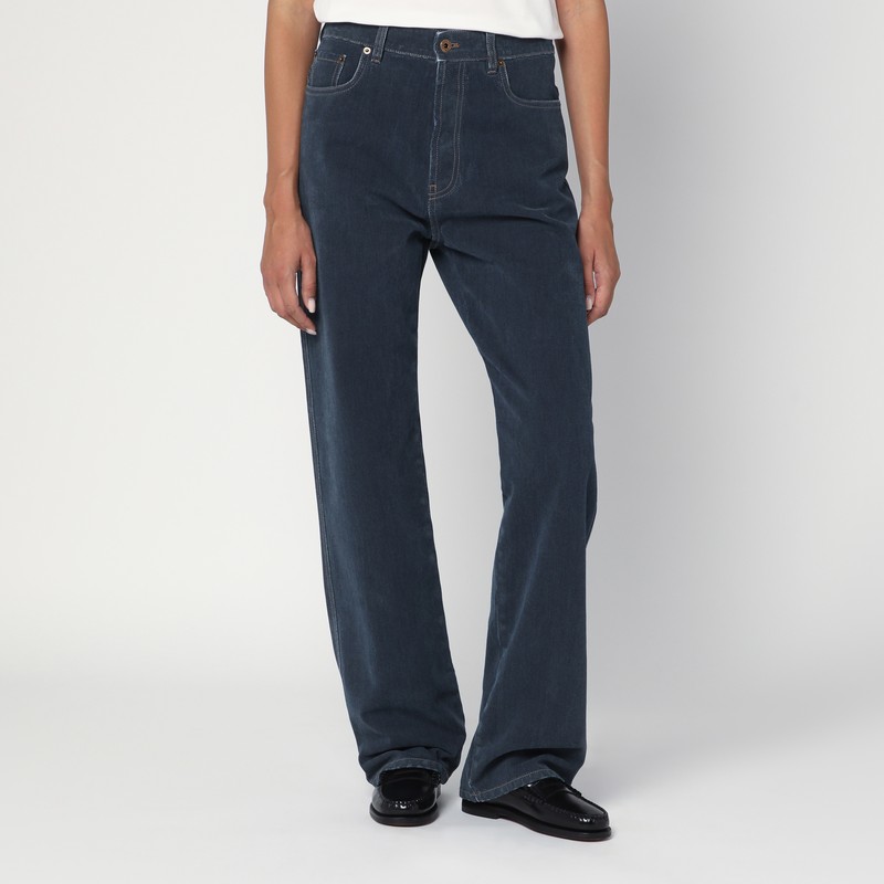 Blue denim pants