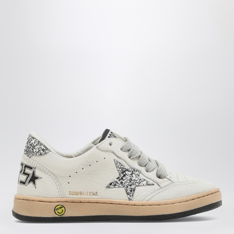 Ball Star white/silver trainer