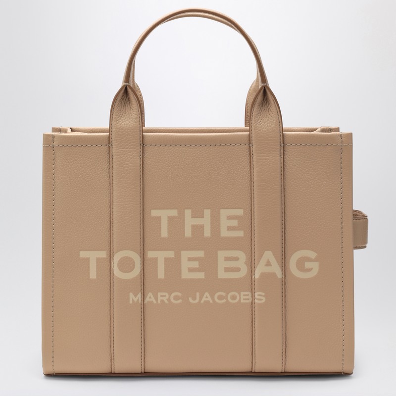 Marc Jacobs Camel Leather The Medium Tote Bag In Brown