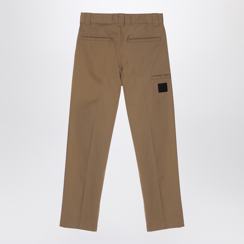 Givenchy Beige Cotton Trousers In Beige