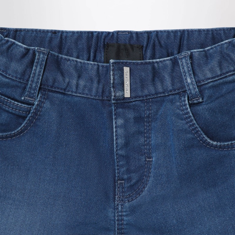 Givenchy Blue Washed-effect Jeans In Blue
