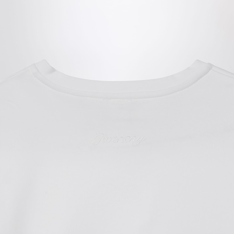 Givenchy White T-shirt With Bow And Logo In White