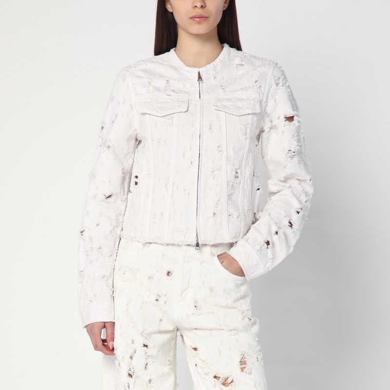 White jacket with rips - HAIKURE - Modalova