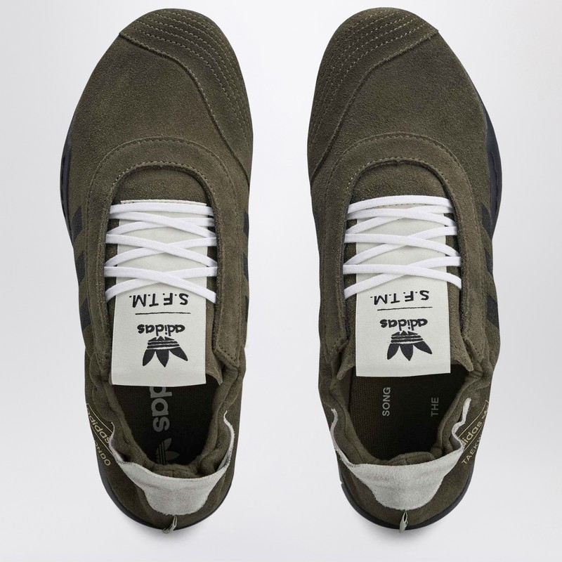 Adidas Statement Sneaker Taekwondo Mei Sftm Olive Green In Nude