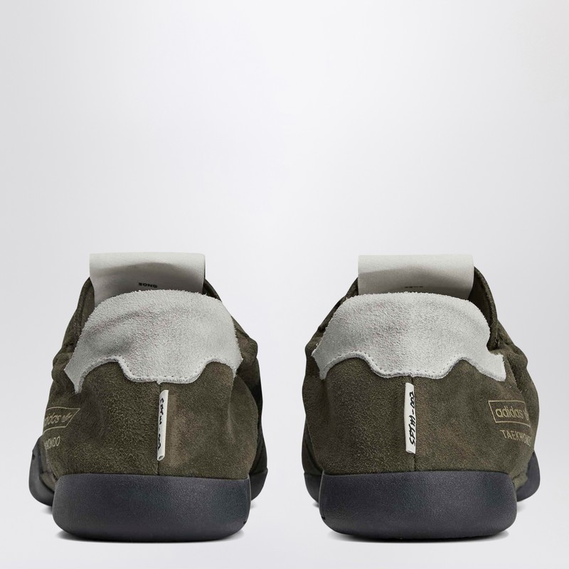 Adidas Statement Sneaker Taekwondo Mei Sftm Olive Green In Nude