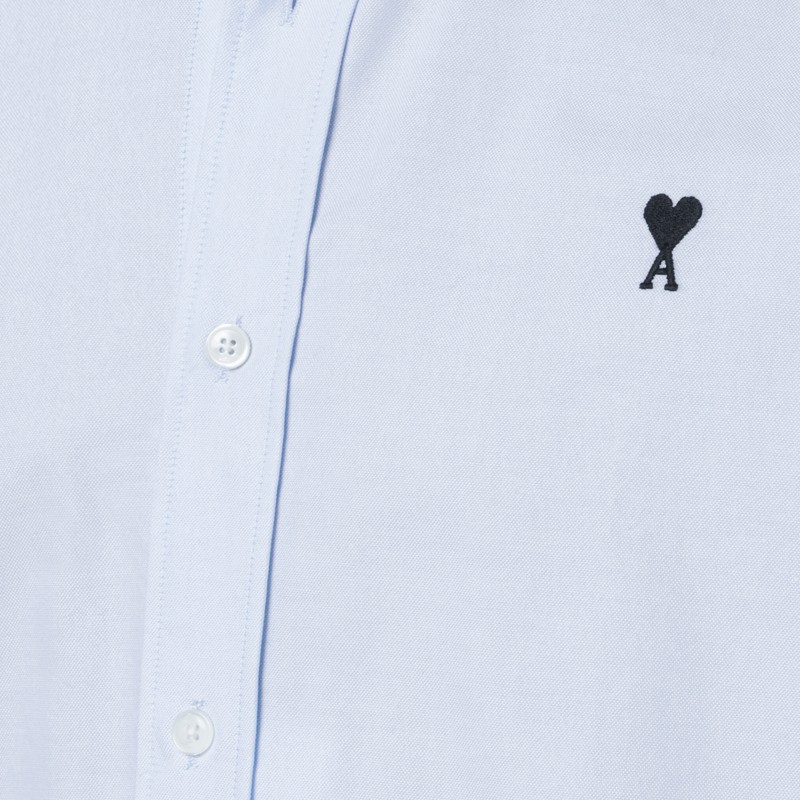 Ami Alexandre Mattiussi Shirt Ami Paris Men Color Blue In Blue