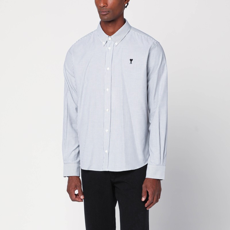 Ami Alexandre Mattiussi Ami Paris Shirts In Black