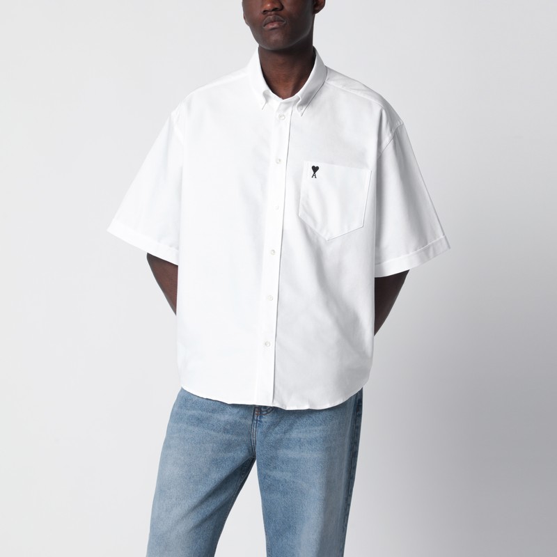White Ami De Coeur boxy shirt