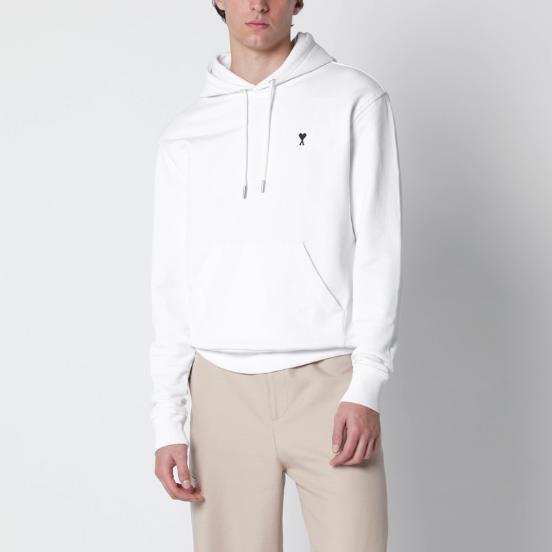 White Ami De Coeur hooded sweatshirt