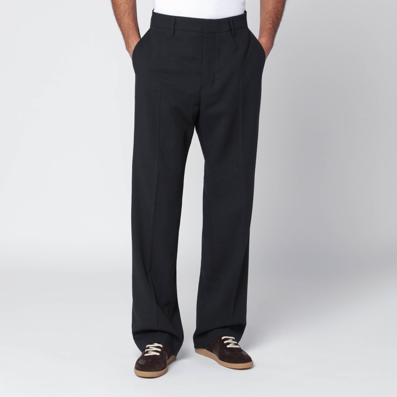 Charcoal grey wool trousers