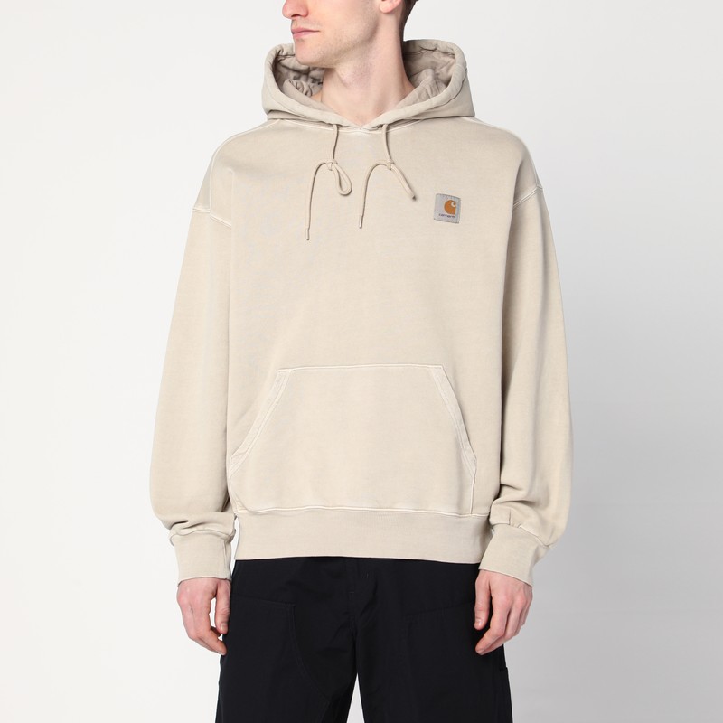 Hooded Nelson Sweatshirt Fleur De Sel - Carhartt WIP - Modalova