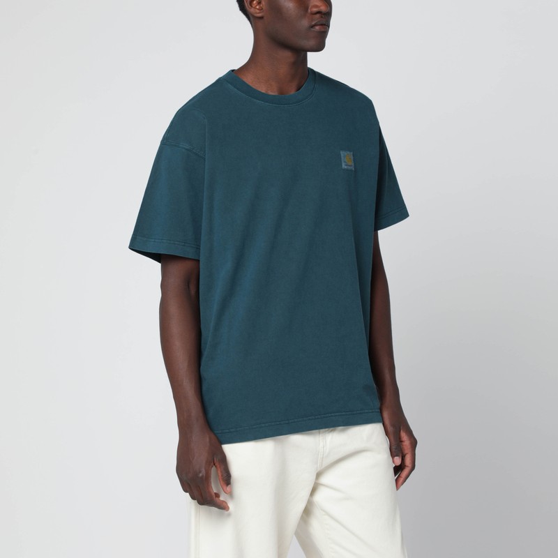 S/S Vista T-shirt Deep Lagoon/Garment Dyed