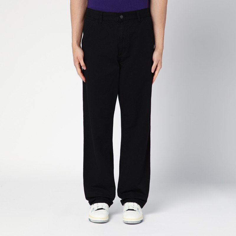 Carhartt Single Knee Pant Black In Cotton