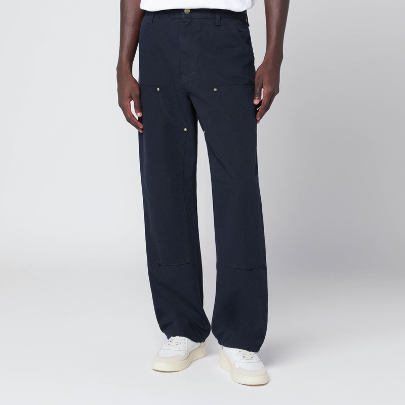 Dark Navy Double Knee Pant