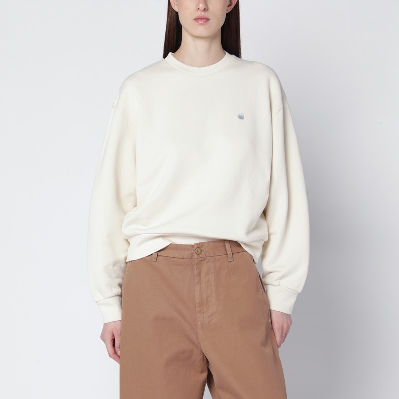 Casey sweatshirt Natural/Silver