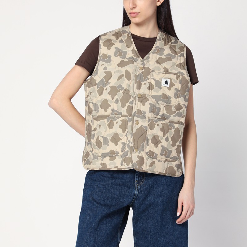 W' Skyler Vest Camo Duck Desert - Carhartt WIP - Modalova