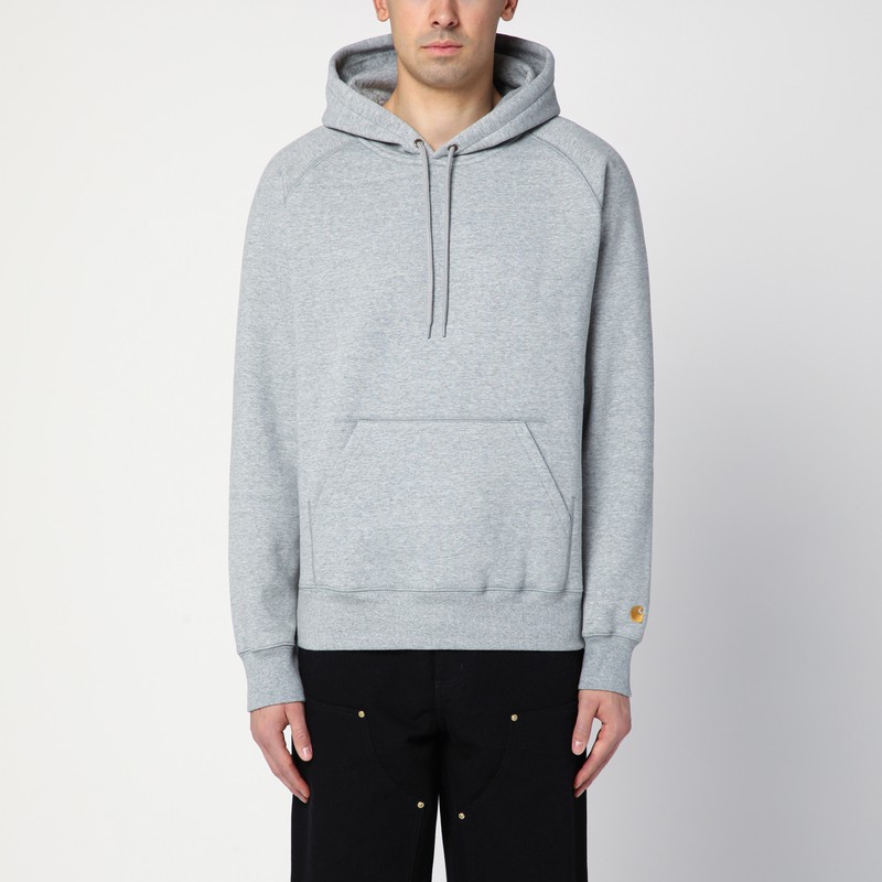 Heather/Gold Hooded Chase Sweatshirt - Carhartt WIP - Modalova