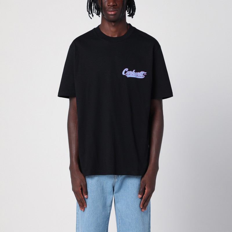 Black S/S Spill T-Shirt