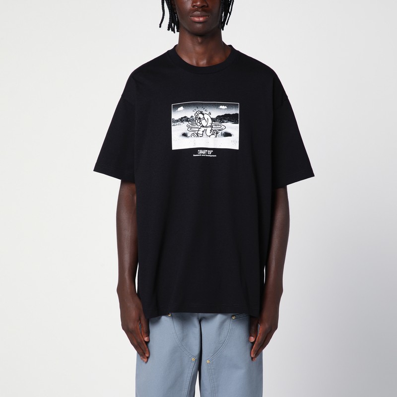 Black T-shirt S/S Think Tank