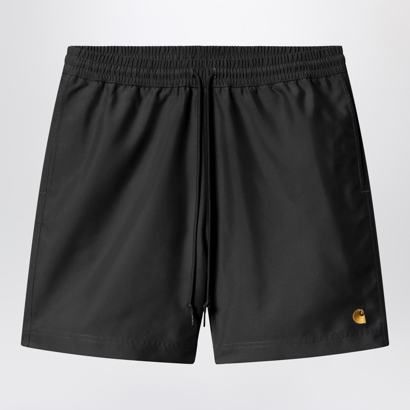 Black Chase swim trunks