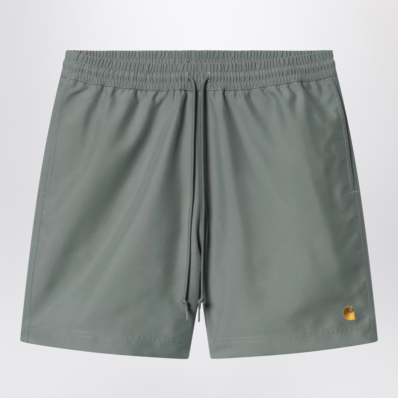 Velvet green Chase swim trunks