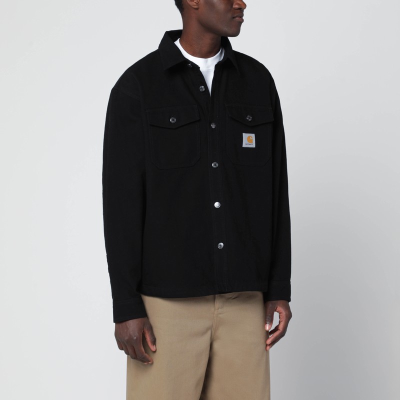 Selby black Shirt Jacket