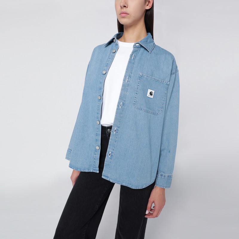 Faded blue W L/S Marly Shirt