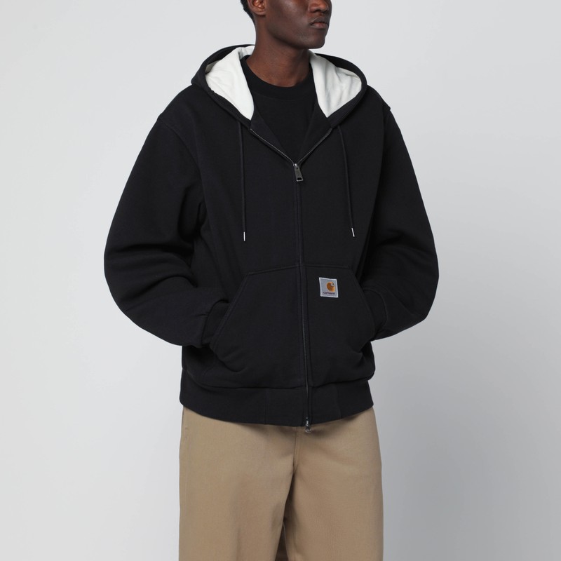 Active black Sweat Jacket