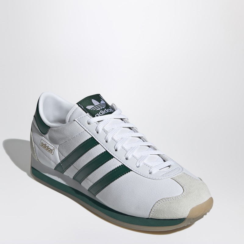 Adidas Originals Japan Country Sneakers Low-top Rubber Stripes In White