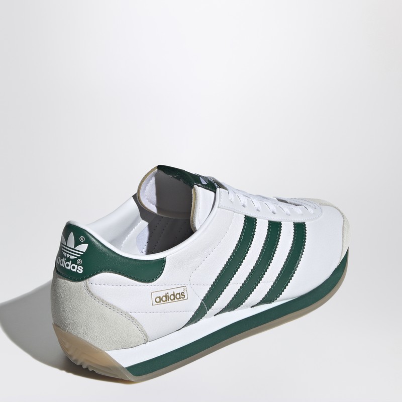 Adidas Originals Japan Country Sneakers Low-top Rubber Stripes In White