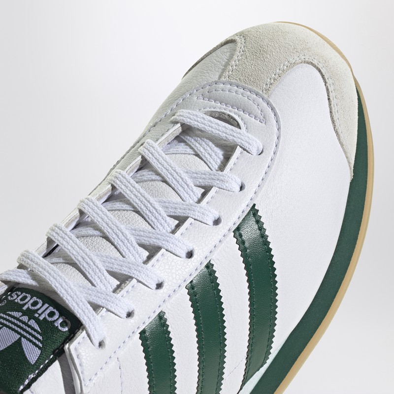 Adidas Originals Japan Country Sneakers Low-top Rubber Stripes In White