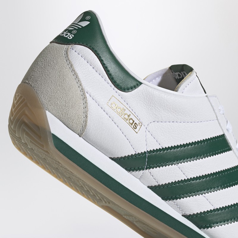 Adidas Originals Japan Country Sneakers Low-top Rubber Stripes In White
