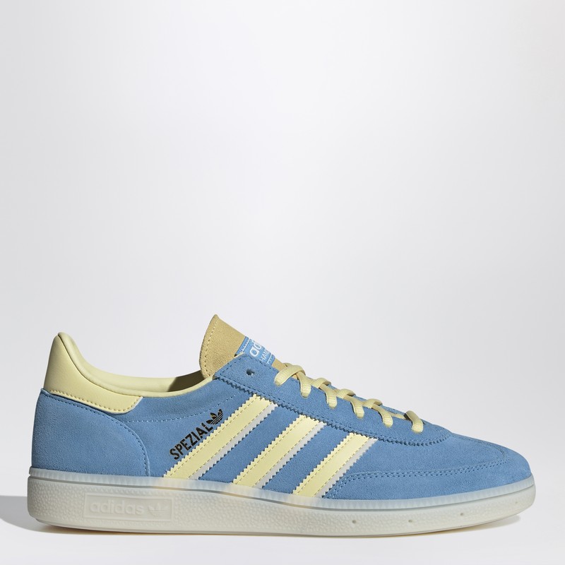 Shop Adidas Originals Handball Spezial Blue/yellow Sneakers In Multicolor