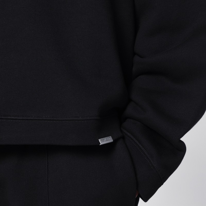 Represent Black Crew Neck Sweatshirt In Black