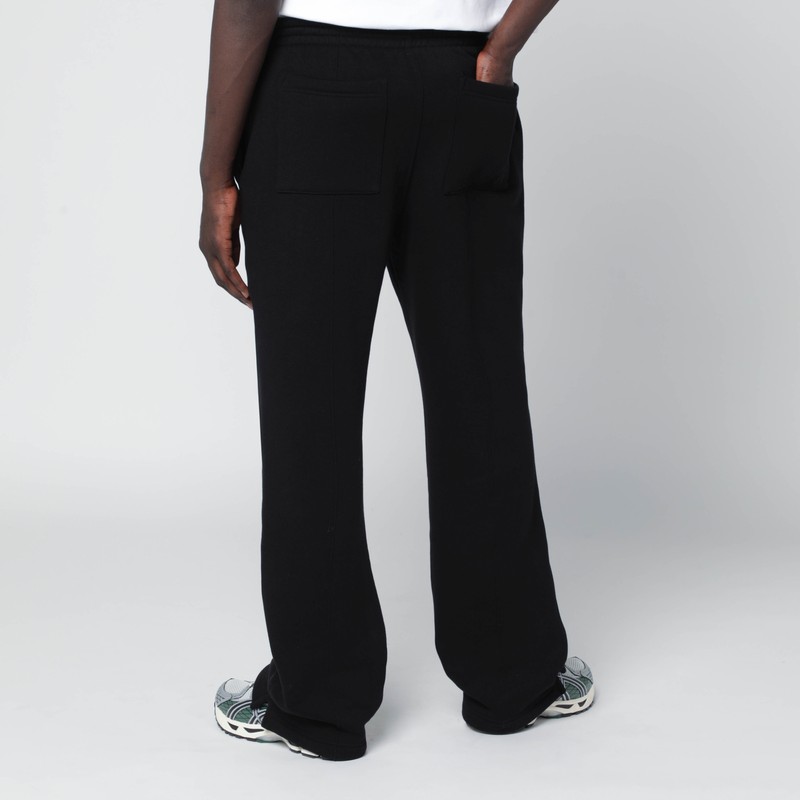 Represent Black Cotton Jogger Pants In Black