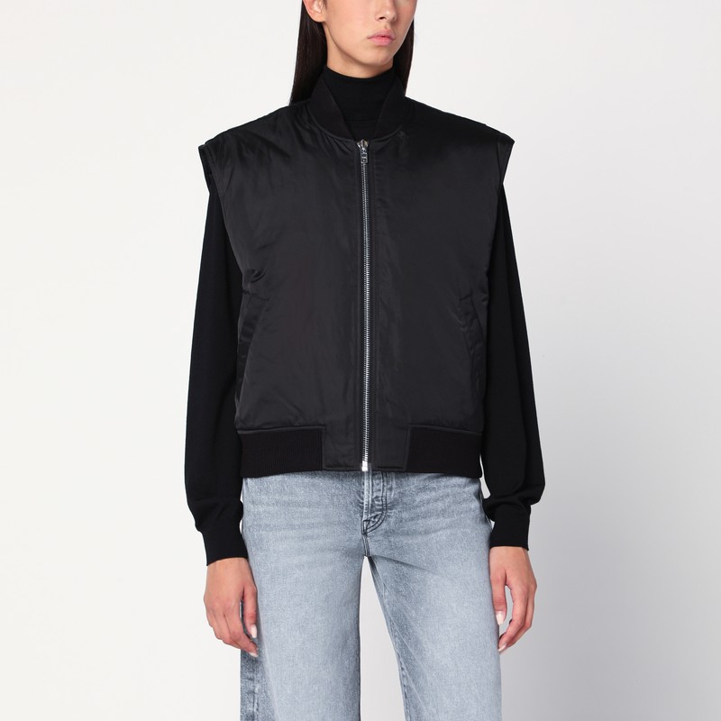 Ivy & Oak Jamila Gilet-jacket In Black