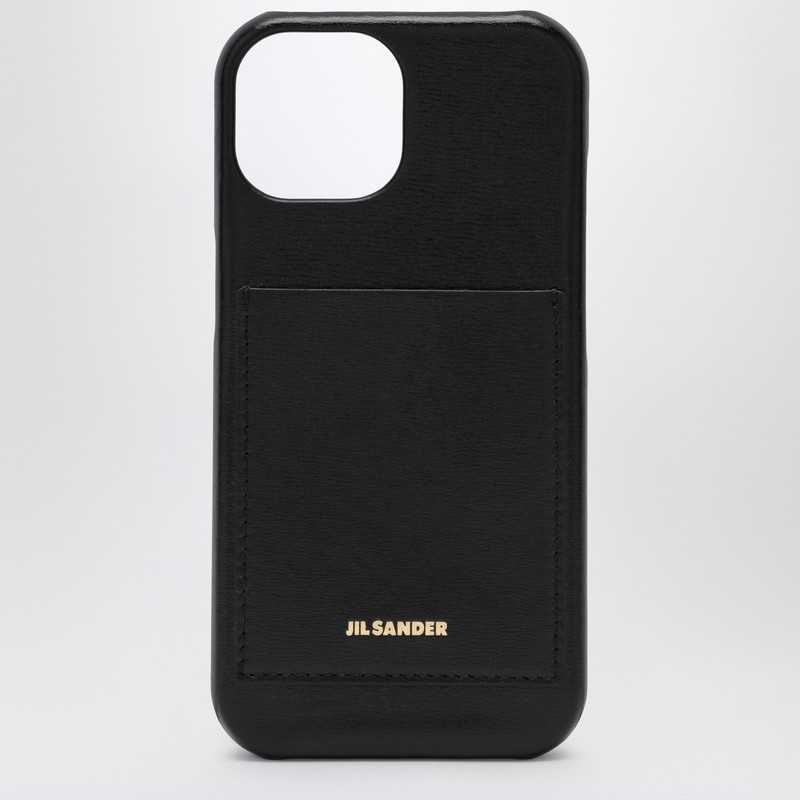 【関税&送料込】Jil Sander Black Iphone 15 Pro Cover With Lo Jil Sander Black Iphone 15 Pro Cover With Logo | ModeSens