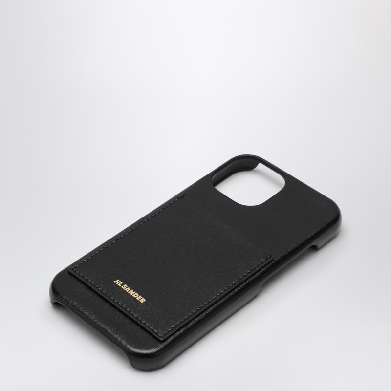【関税&送料込】Jil Sander Black Iphone 15 Pro Cover With Lo Jil Sander Black Iphone 15 Pro Cover With Logo | ModeSens